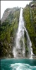 New Zealand waterfall